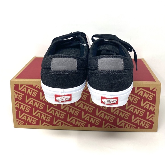 VANS Shoes Men's Size VN0A38CGRY8 Sneakers Chukka Low Denim Black Pewter White - Picture 6 of 8